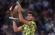 Carlos Alcaraz at the 2023 Madrid Open.